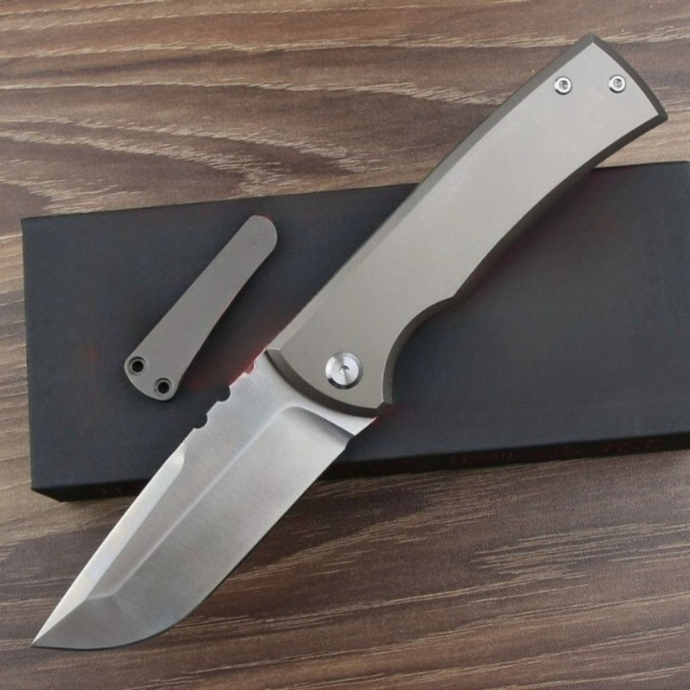 Fishing Equipment Essentials - EDC Folding Pocket Knife Titanium Alloy
