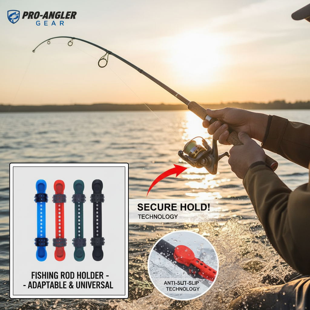 Fishing Equipment Essentials - Adjustable Quick Rewinder Fishing Rod Winding