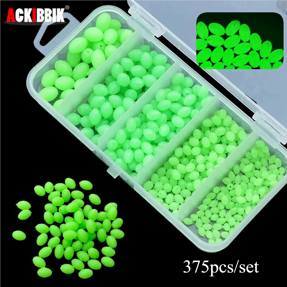 Ackibbik 375pcs/box Luminous F - Fishing Equipment On Sale avaliação e preço