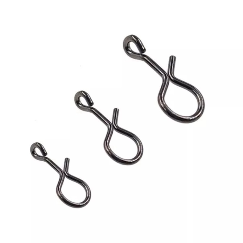 50pcs/bag Fly Fishing Snap Qui - Fishing Equipment Basics avaliação e preço