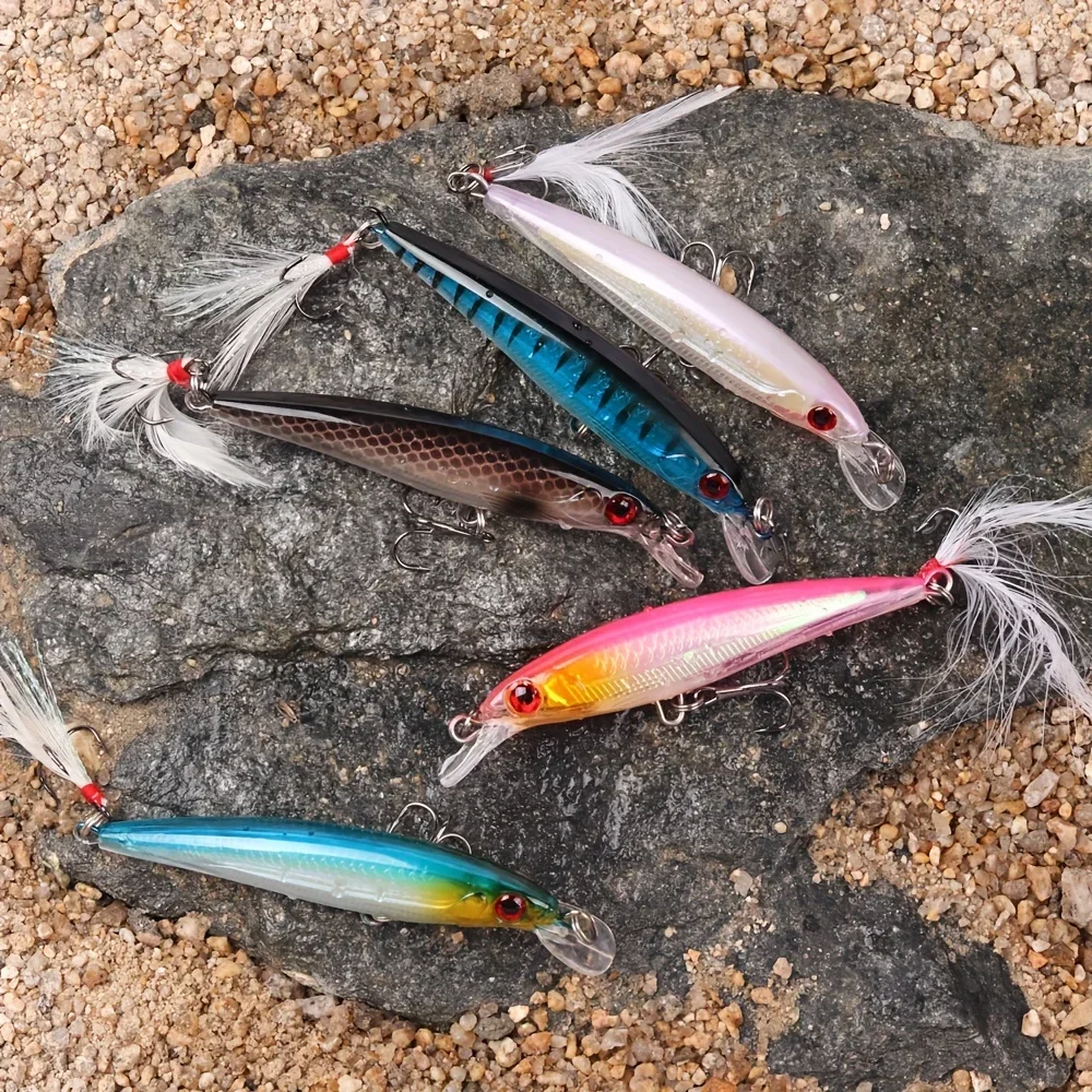 Laser 3D Eyes Bionic Minnow Fi - Fishing Hook avaliação e preço