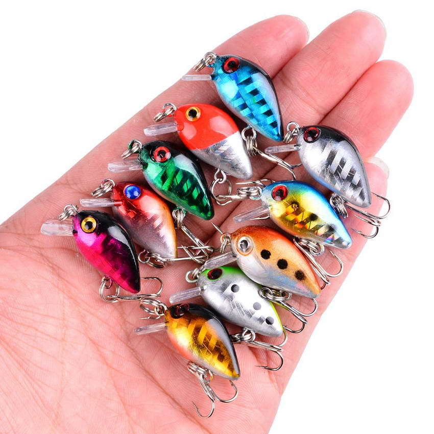 Fishing Lure Small Minnow Mini - Fishing Equipment Set avaliação e preço