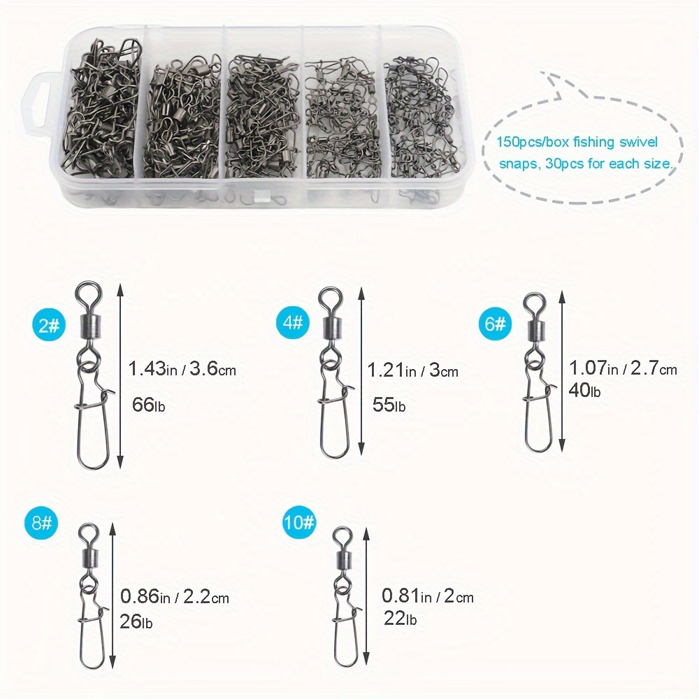 95/210 PCS Set Fishing Connect - Fishing Equipment Basics avaliação e preço