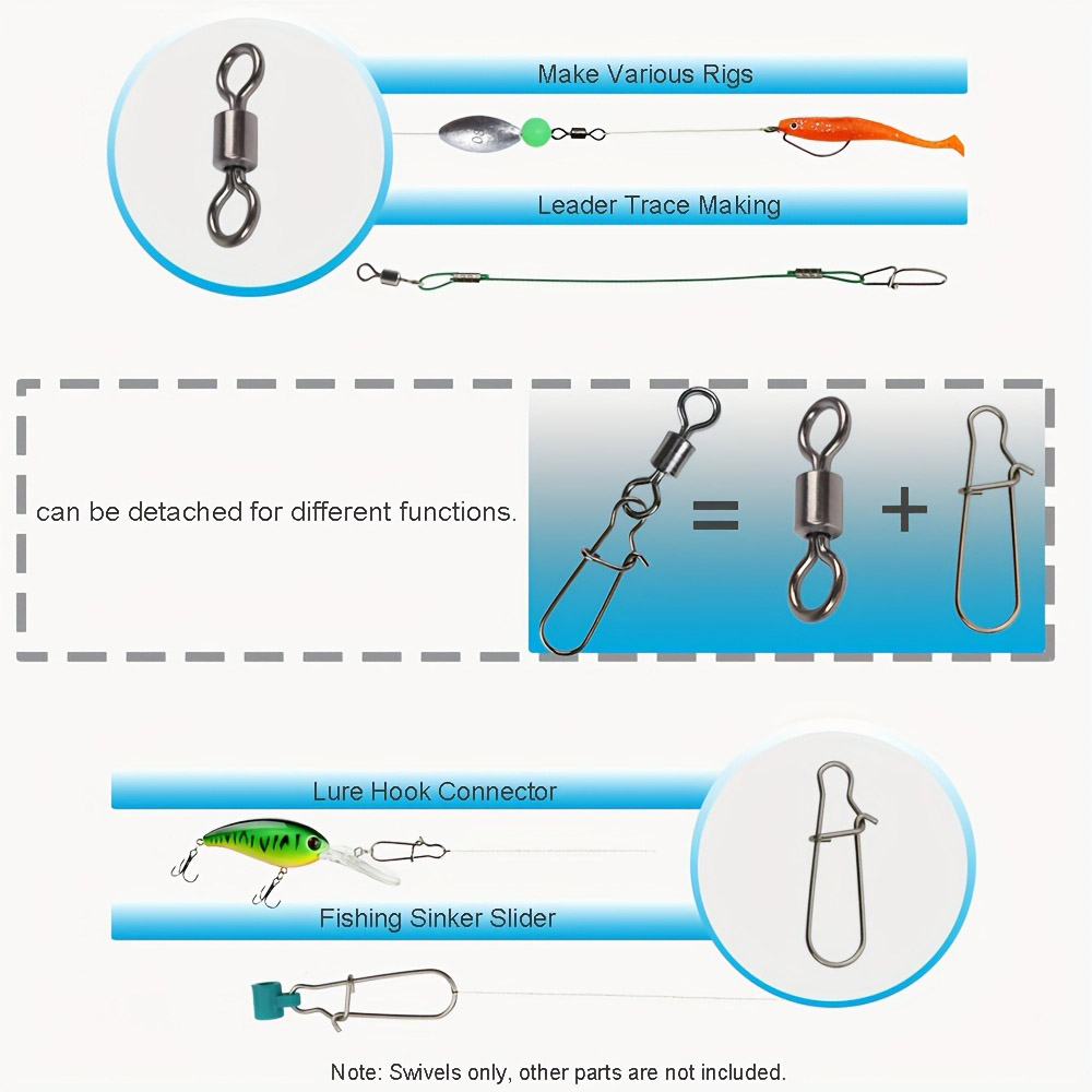 95/210 PCS Set Fishing Connect - Fishing Equipment Basics avaliação e preço