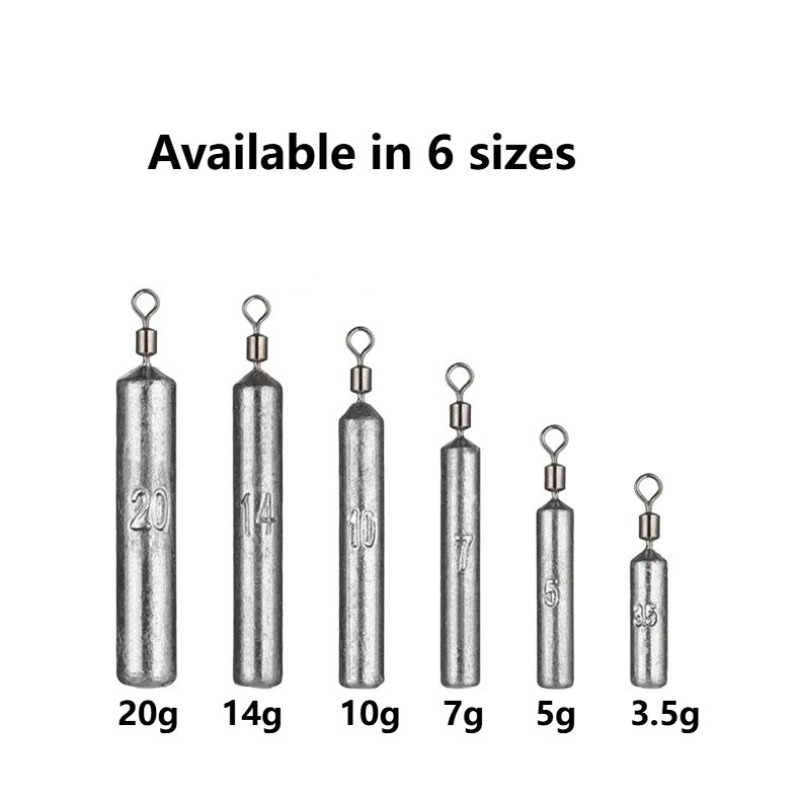 15PCS/Lot Drop Shot Sinkers 3. - Fishing Equipment On Sale avaliação e preço