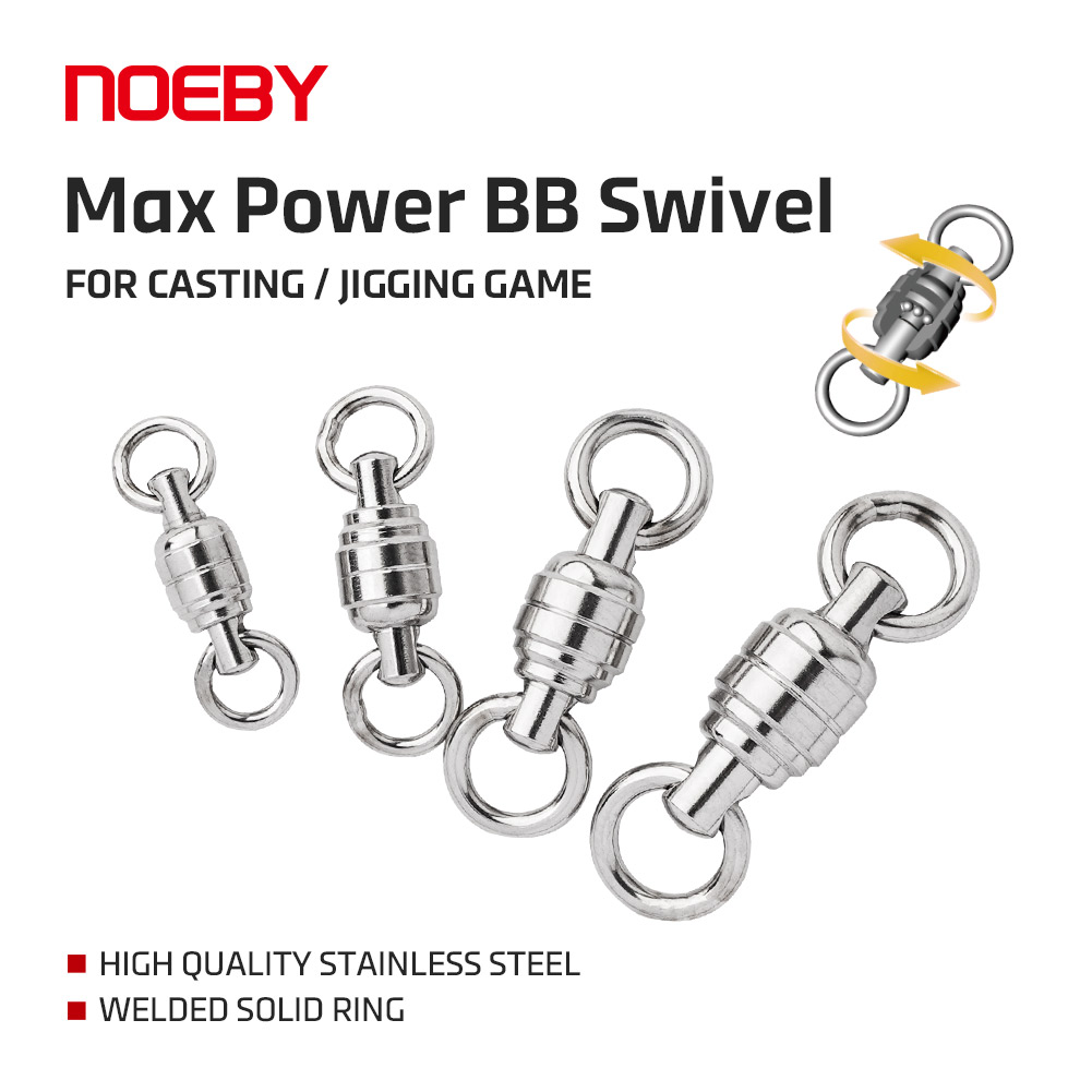 NOEBY Max Power BB Swivel High - Fishing Equipment On Sale avaliação e preço