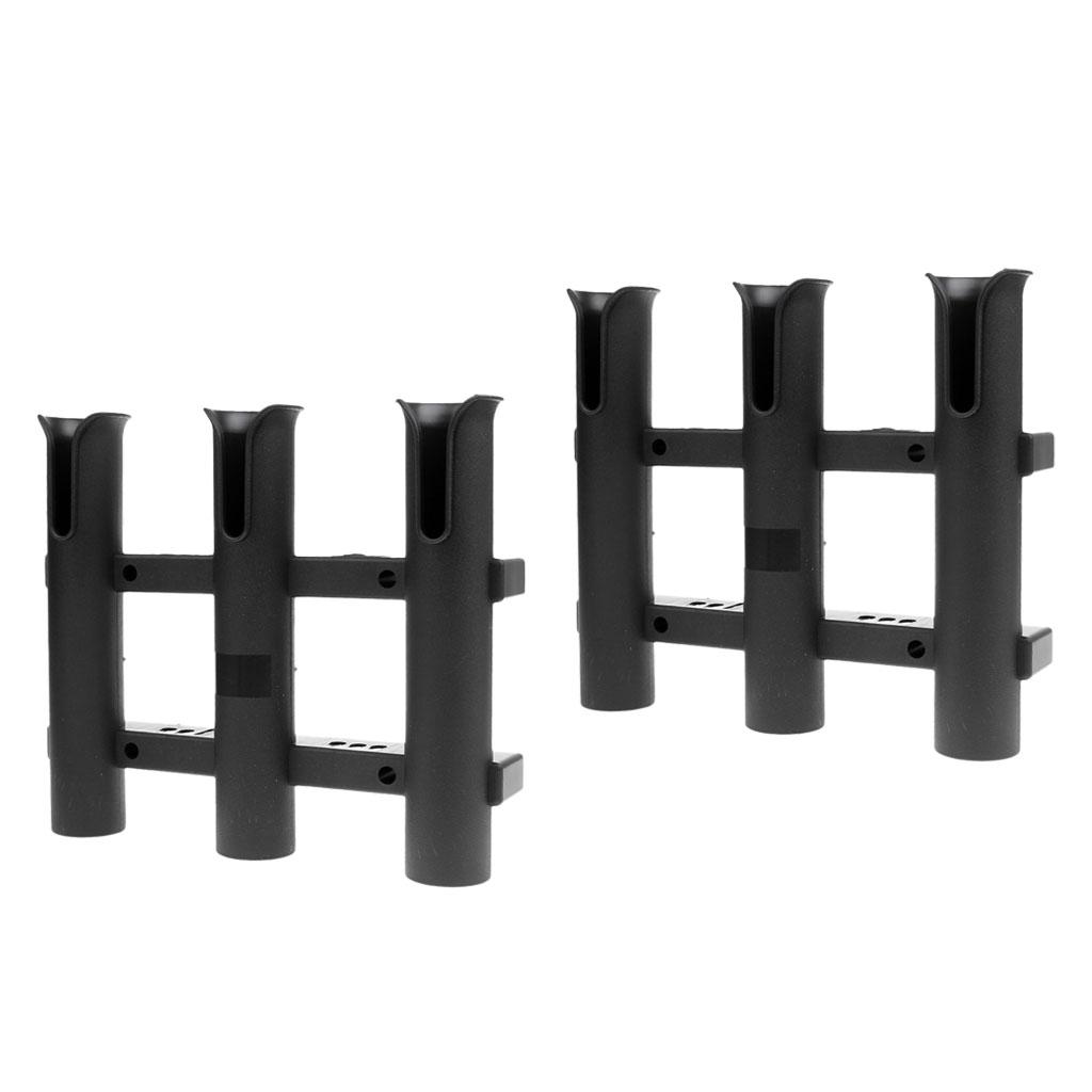 Black PP Fishing Rod Holder Ra - Fishing Equipment Rod avaliação e preço