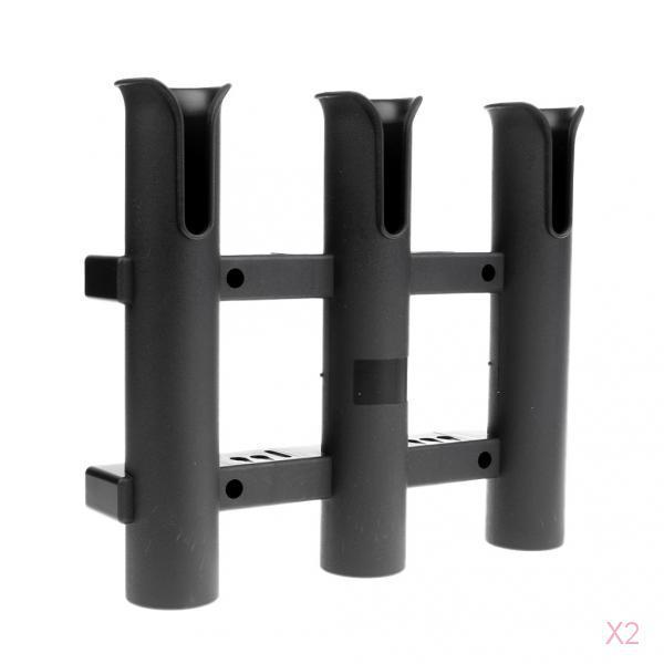 Black PP Fishing Rod Holder Ra - Fishing Equipment Rod avaliação e preço