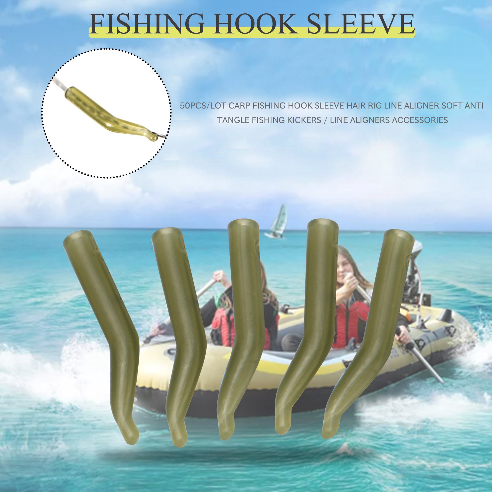 50Pcs/Lot Carp Fishing Hook Sl - Fishing Equipment Basics avaliação e preço