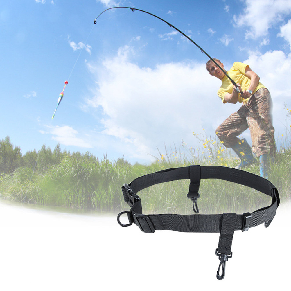 2Pcs Fishing Waist Belt Adjust - Fishing Hook avaliação e preço
