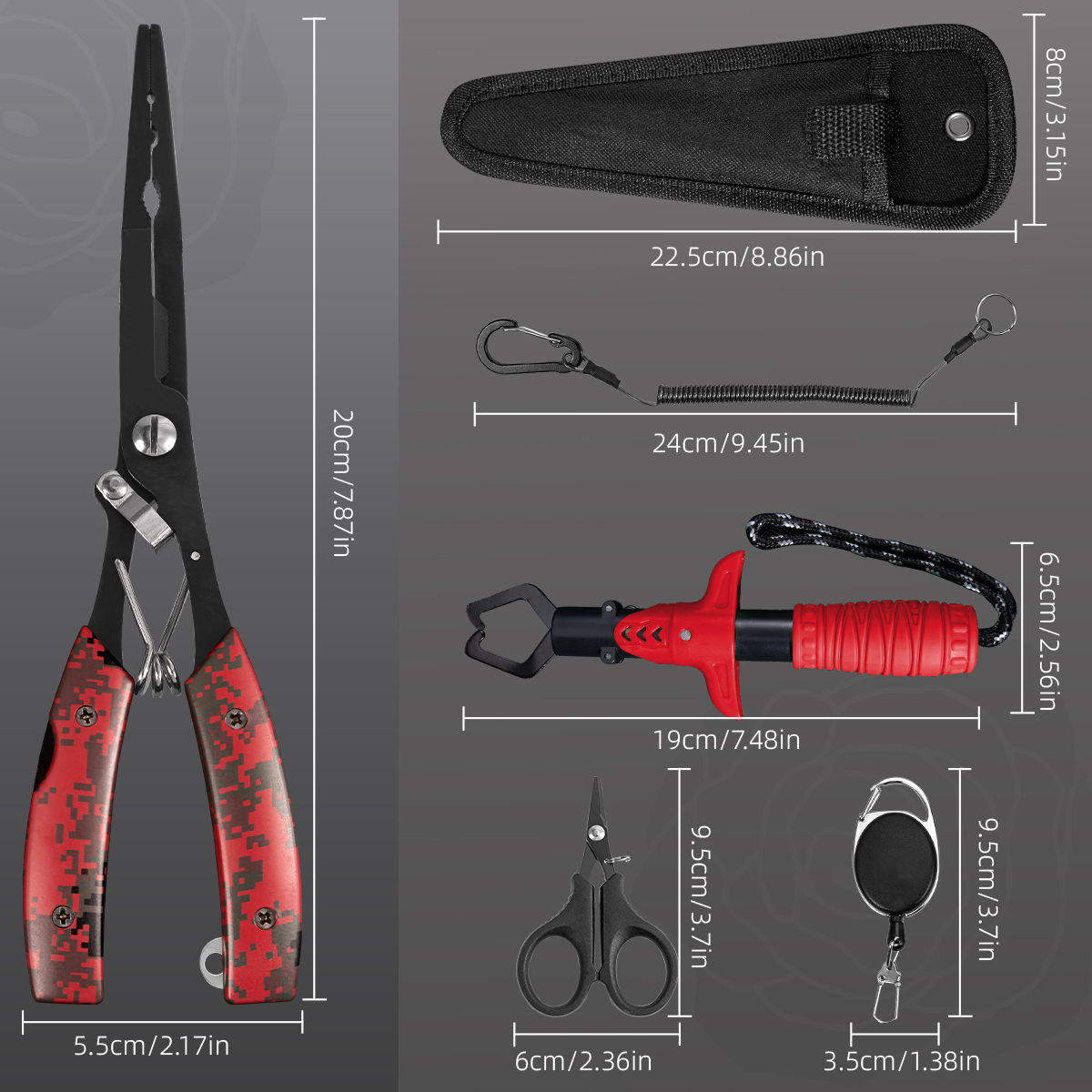 Functional fishing pliers made - Fishing Equipment Pictures avaliação e preço