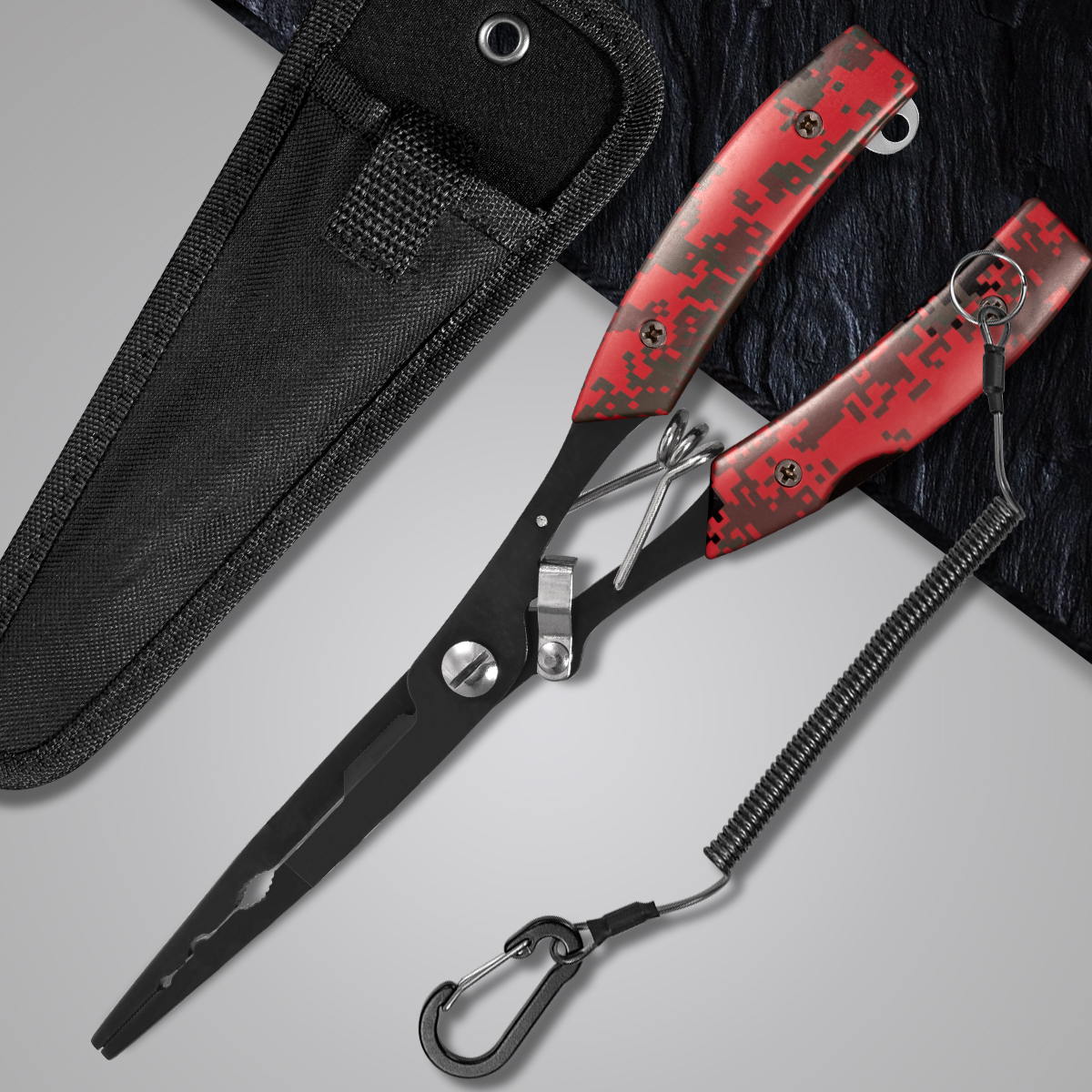Functional fishing pliers made - Fishing Equipment Pictures avaliação e preço