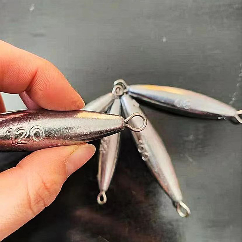 Lead Sinker with 2 Hanging Rin - Fishing Equipment On Sale avaliação e preço
