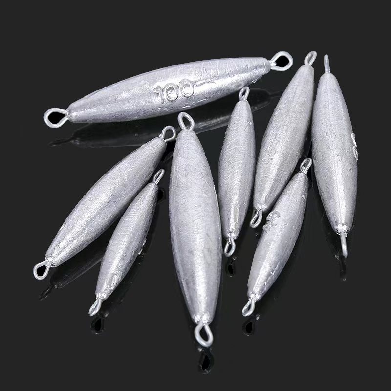 Lead Sinker with 2 Hanging Rin - Fishing Equipment On Sale avaliação e preço