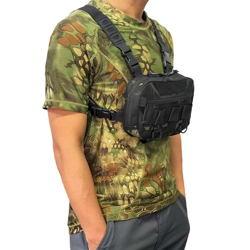 Men's Tactical Chest Bag, Mult - Fishing Equipment Essentials avaliação e preço