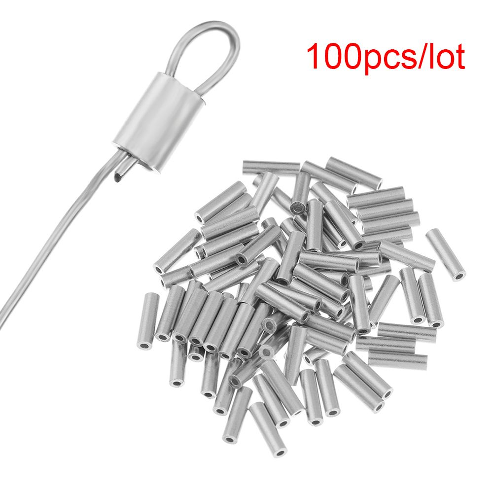 100PCs/Lot  0.8mm/1.0mm/1.2mm/ - Fishing Equipment On Sale avaliação e preço