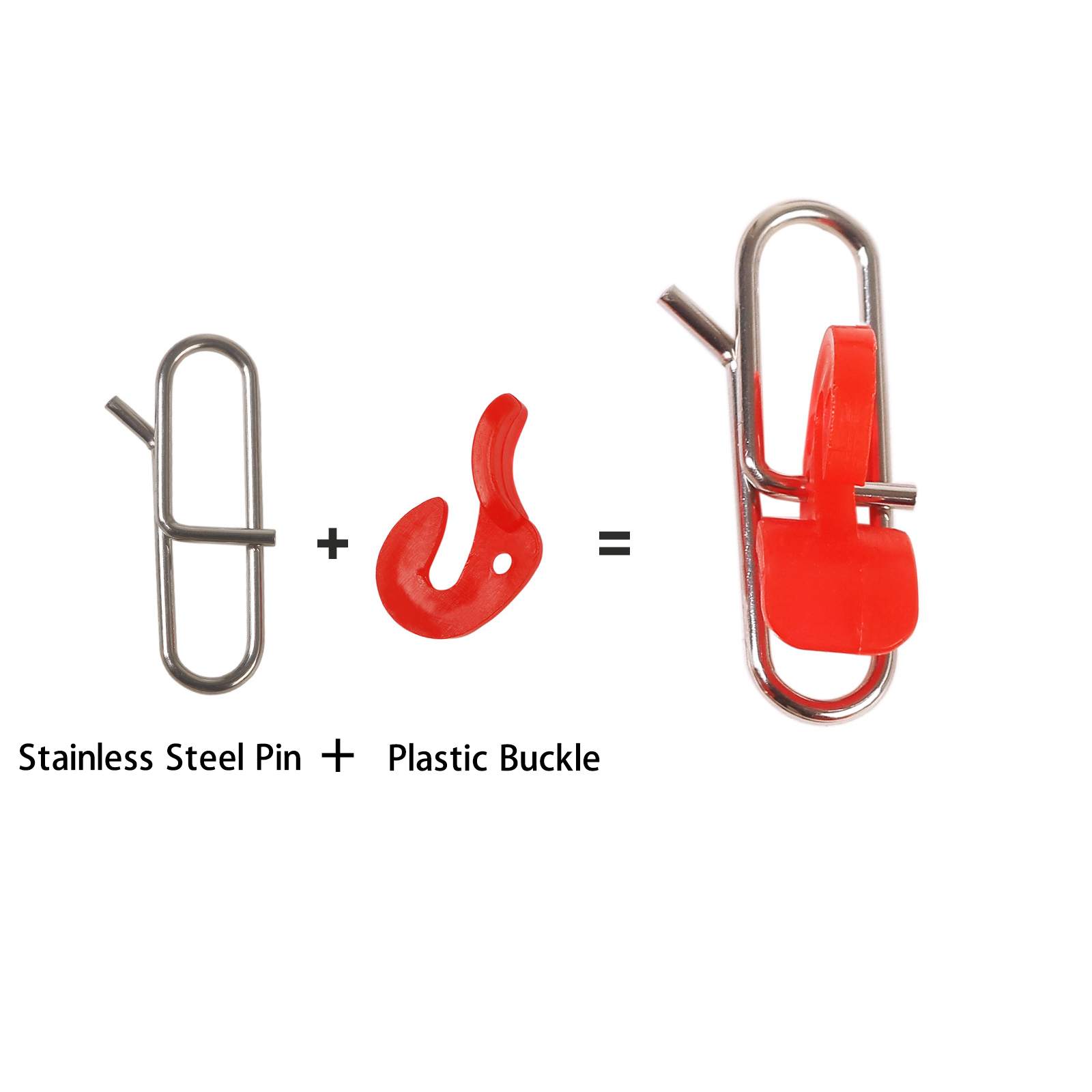 Topranc 30Pcs Stainless Steel  - Fishing Equipment On Sale avaliação e preço