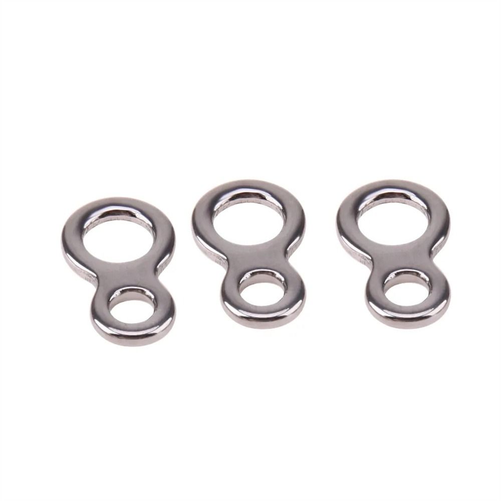 10Pcs Fishing Solid Ring Stain - Fishing Equipment On Sale avaliação e preço