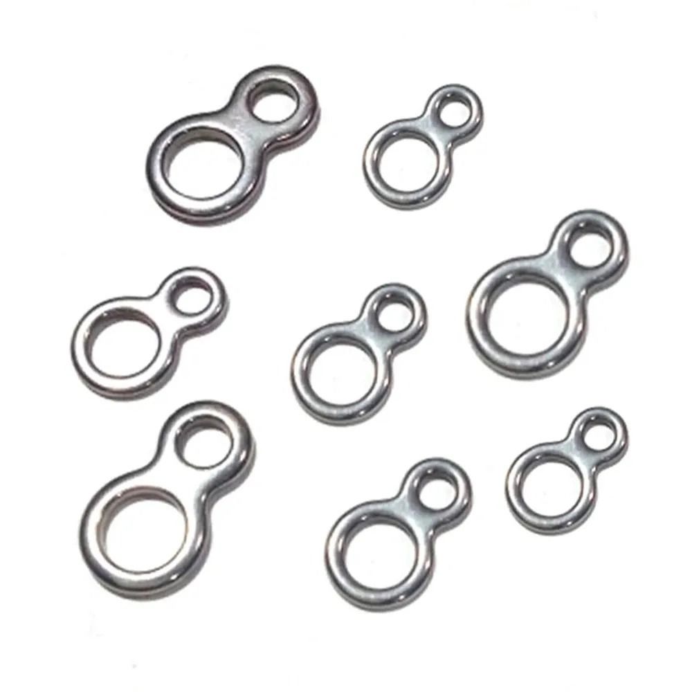 10Pcs Fishing Solid Ring Stain - Fishing Equipment On Sale avaliação e preço