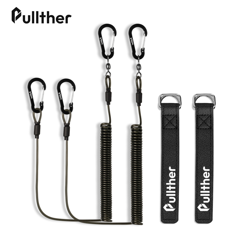 fishing tools Coiled Lanyards  - Fishing Equipment Rod avaliação e preço