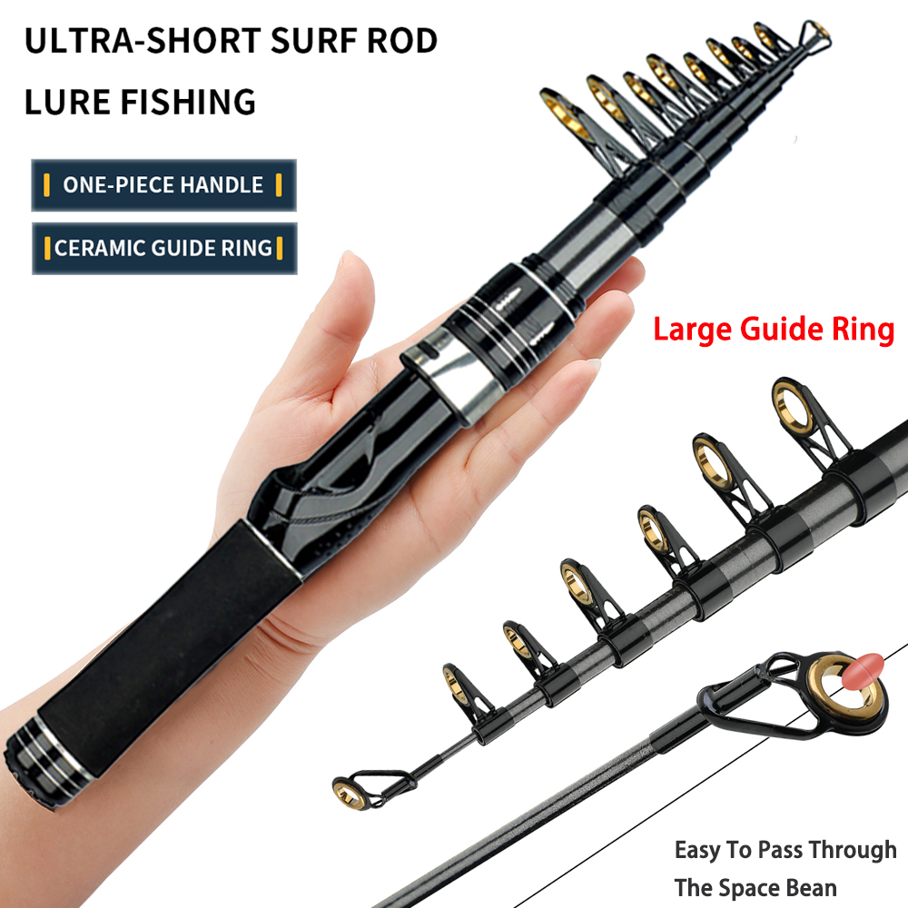 Telescopic Lure Fishing Rod 1. - Sea Fishing Equipment Uk avaliação e preço