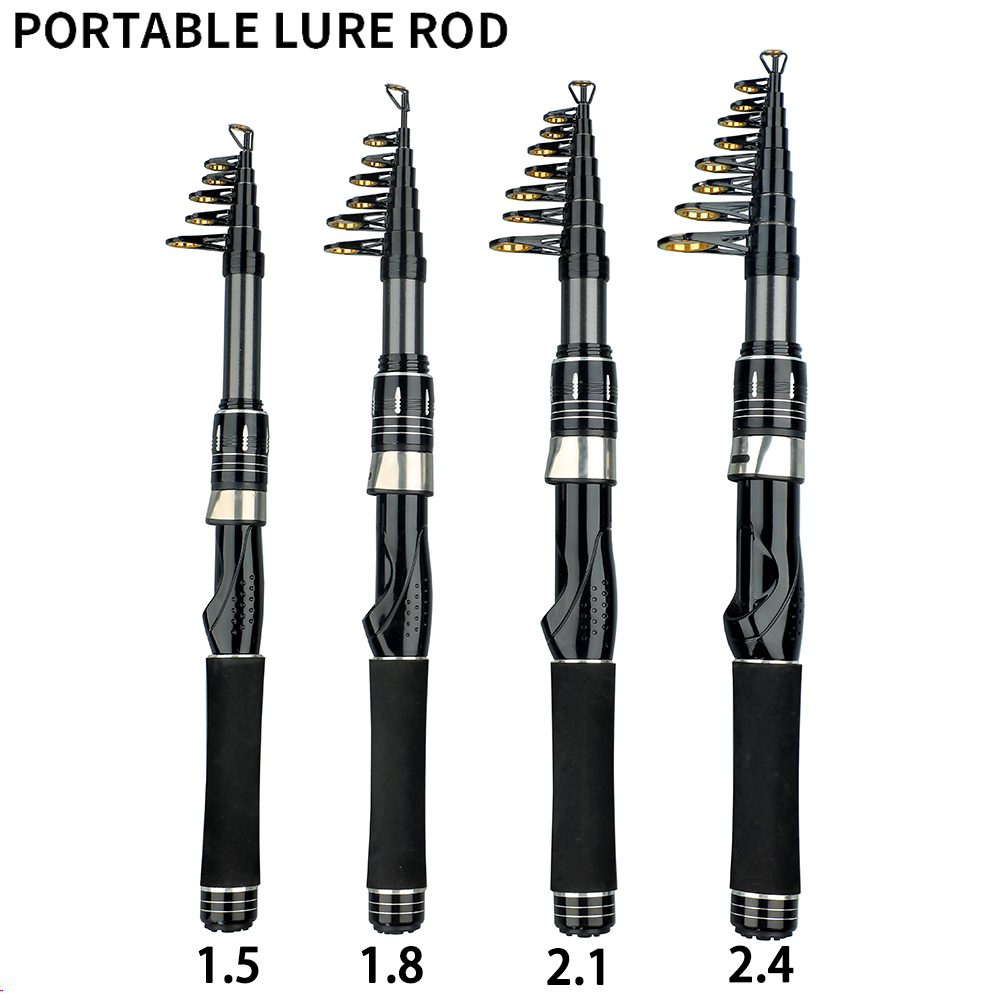 Telescopic Lure Fishing Rod 1. - Sea Fishing Equipment Uk avaliação e preço