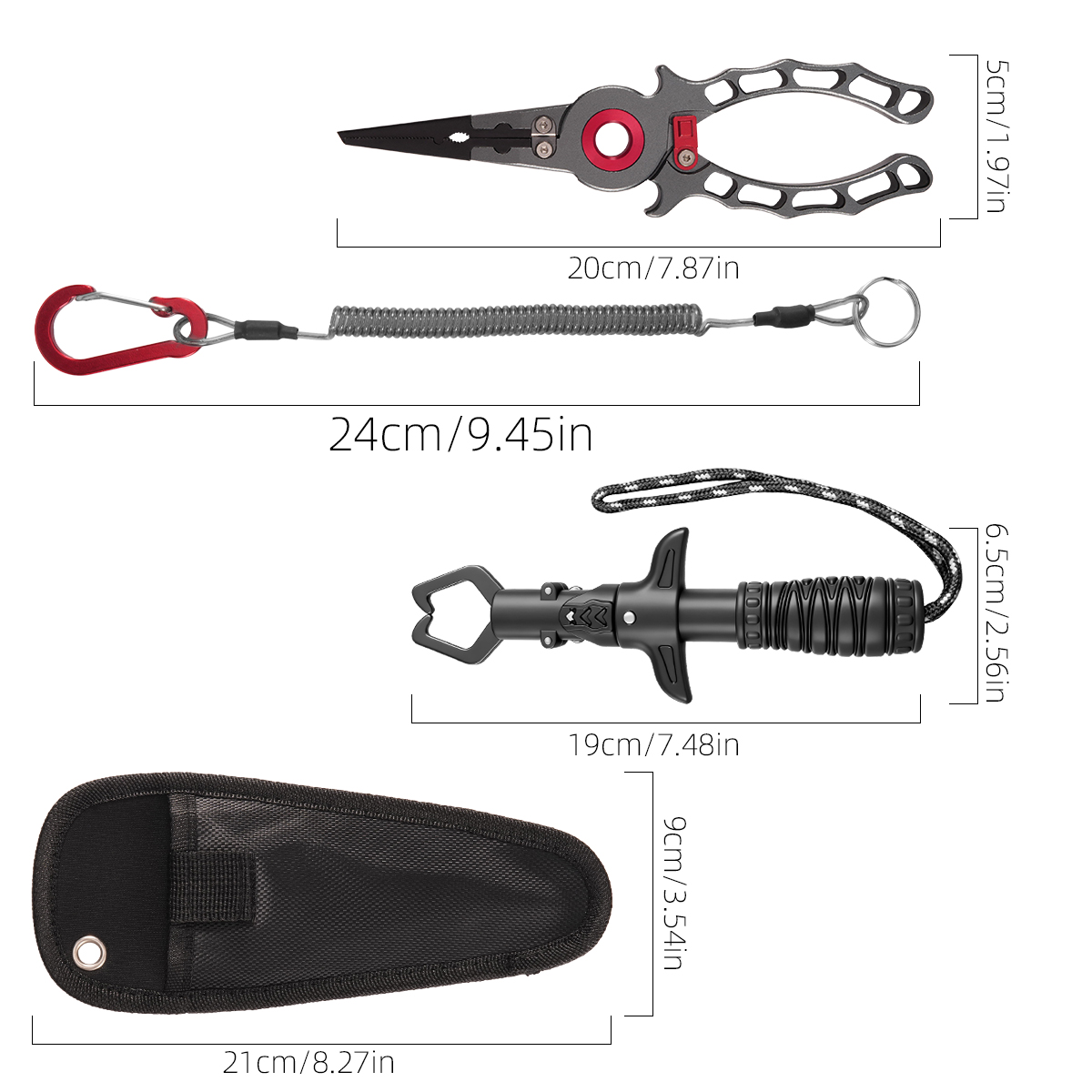 Aluminum Alloy Lure Pliers Fis - Fishing Equipment Set avaliação e preço