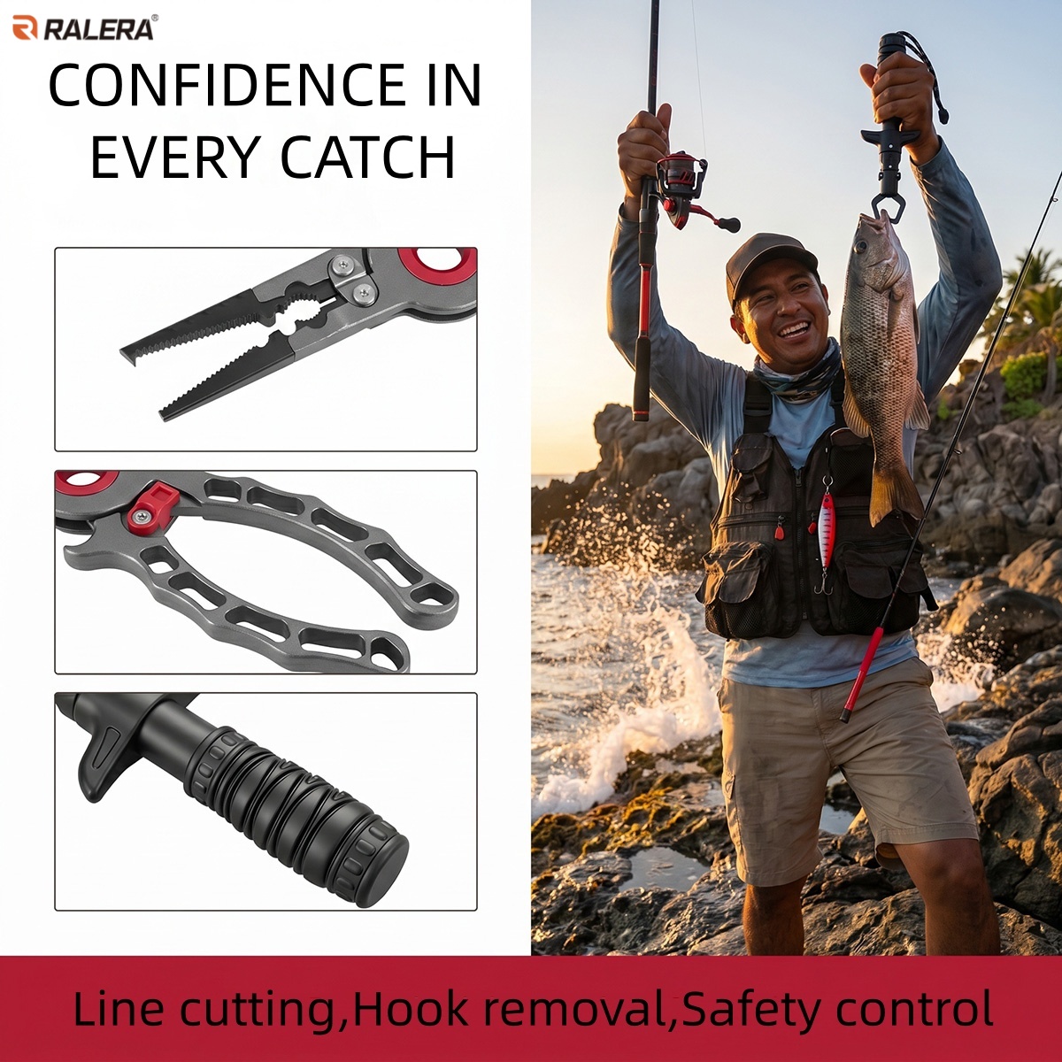 Aluminum Alloy Lure Pliers Fis - Fishing Equipment Set avaliação e preço