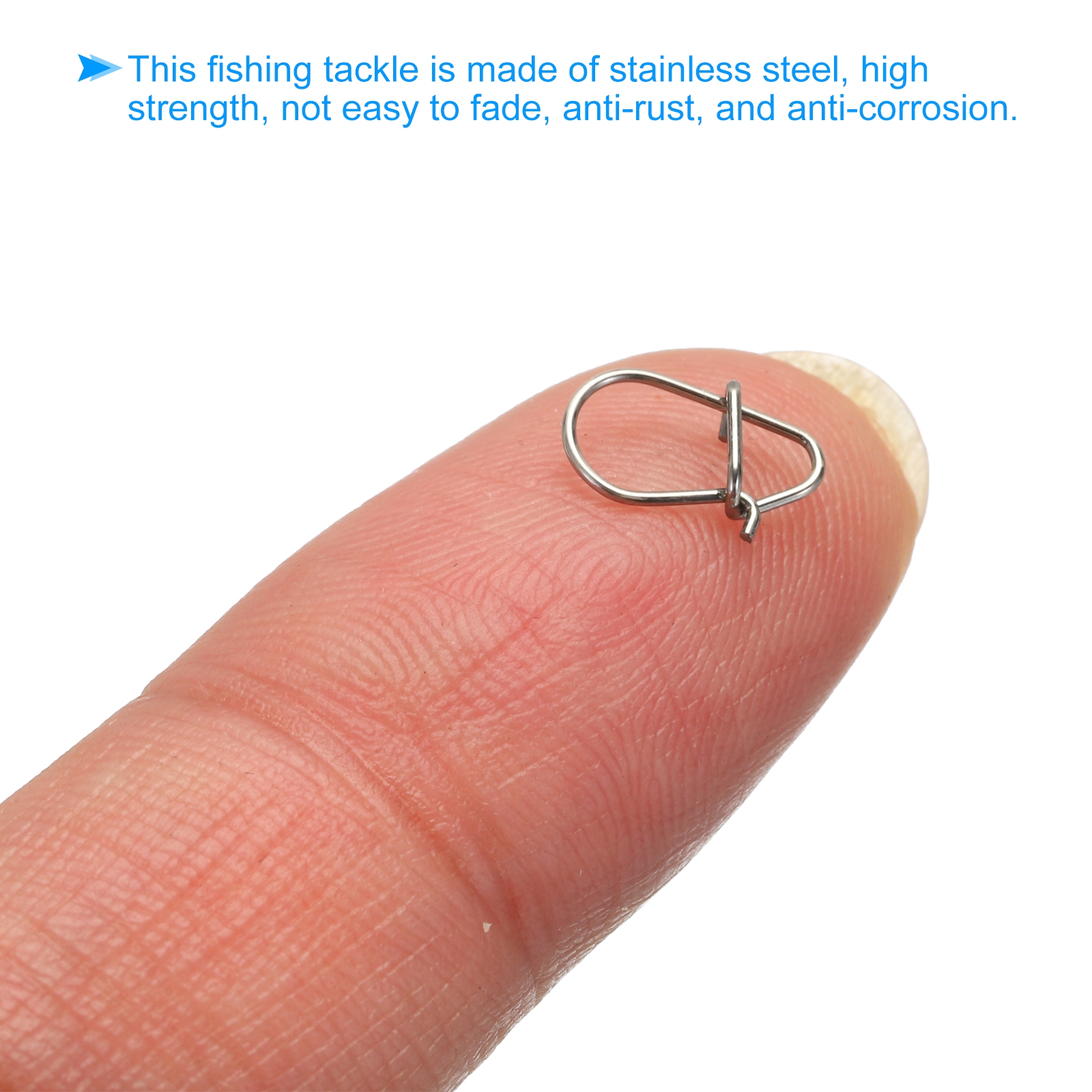 50pcs Stainless Steel Fishing  - Fishing Equipment Basics avaliação e preço