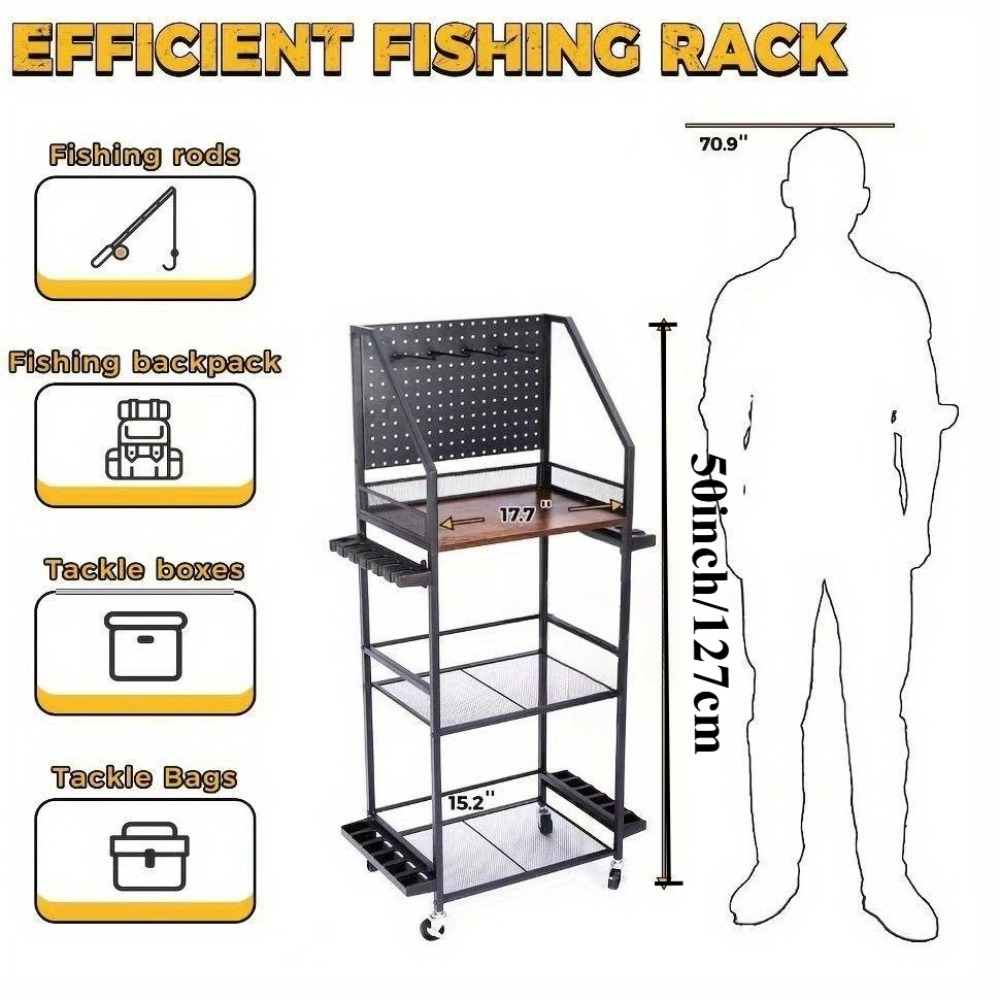 Fishing Rod Holders for Garage - Fishing Equipment Basics avaliação e preço