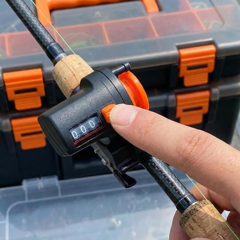 0-999M Fishing Line Counter De - Fishing Equipment Rod avaliação e preço