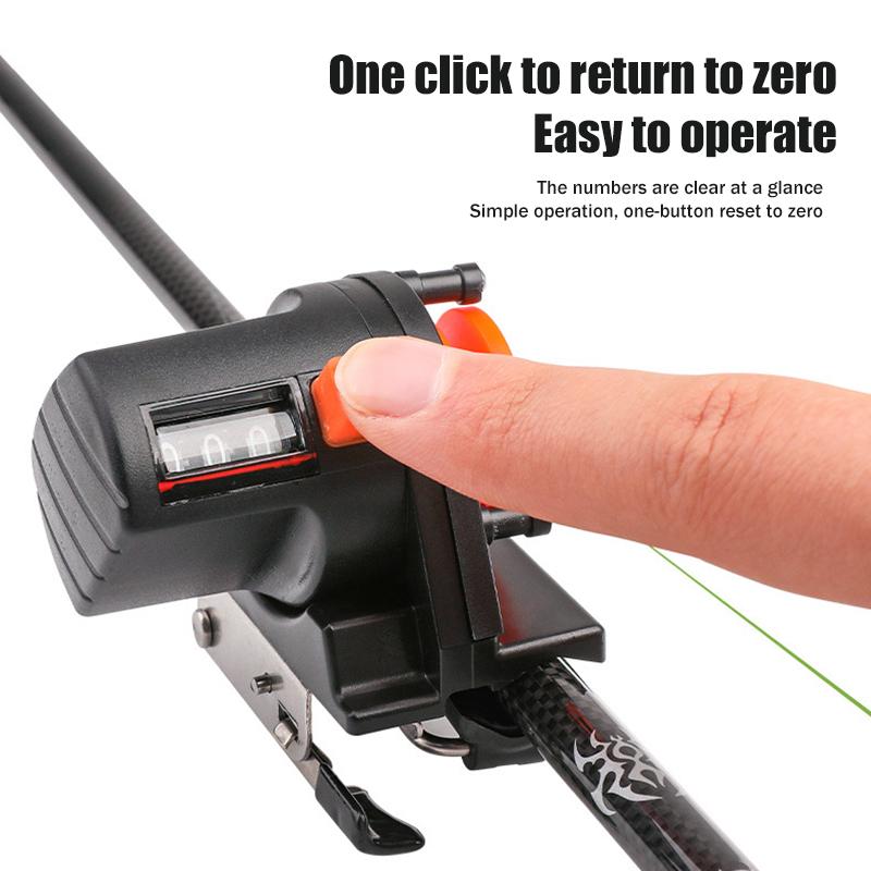 0-999M Fishing Line Counter De - Fishing Equipment Rod avaliação e preço